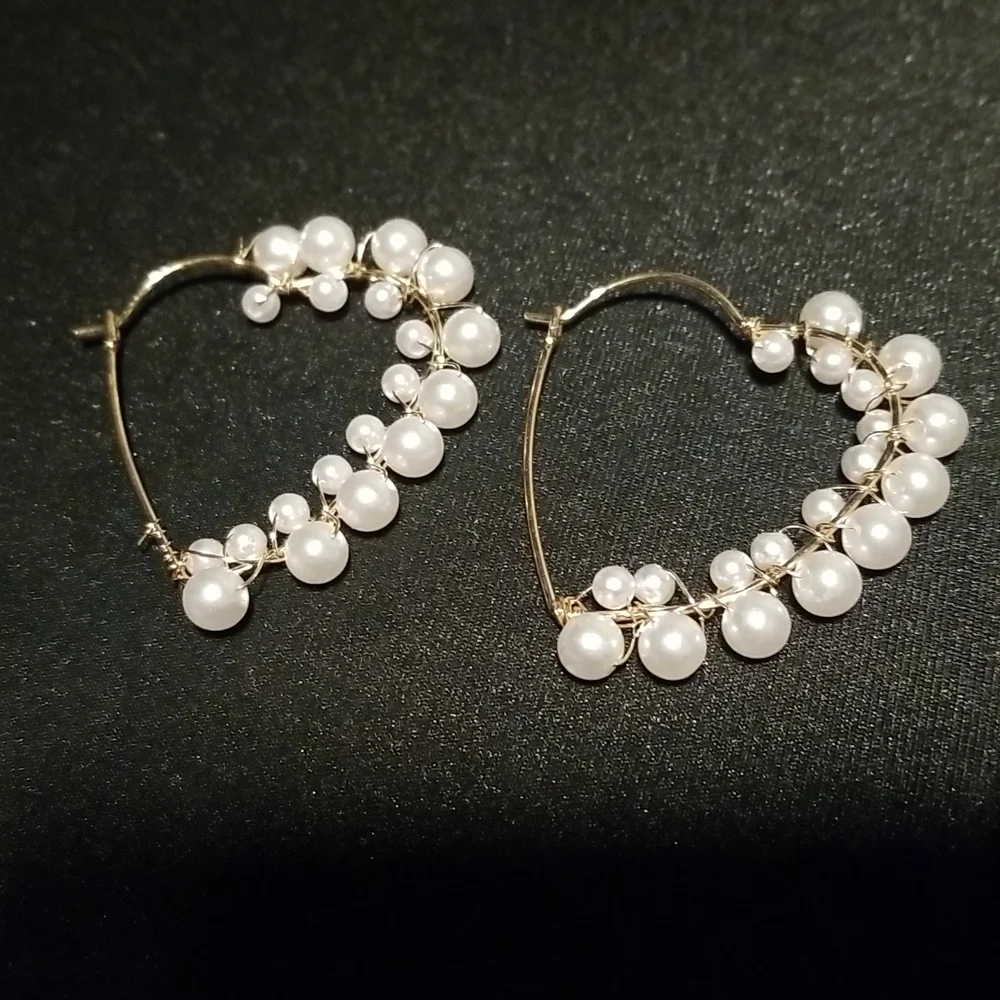 Heart hoops - Picture 1 of 2